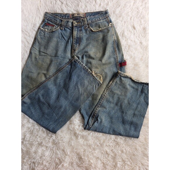 U.S. Polo Assn. Other - US Polo Assn Carpenter Jeans 31 X 32 Relaxed Wide Leg Distressed Vintage